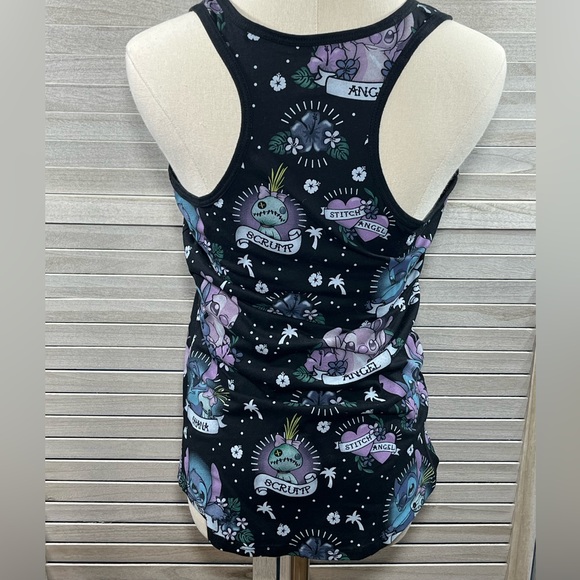 DISNEY Stitch, Angel, Scrump Racerback Tank Top-Small - Picture 3 of 3